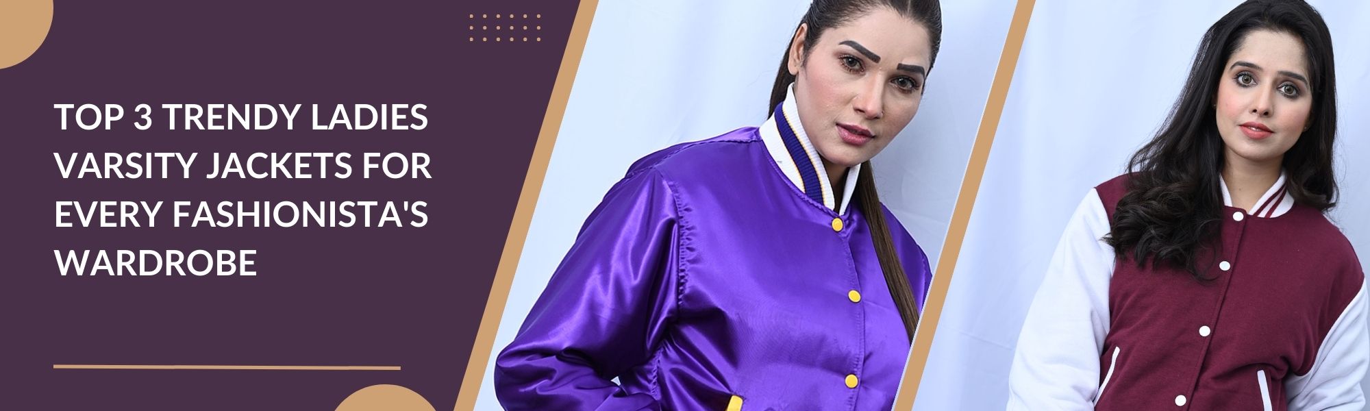 Ladies varsity jackets