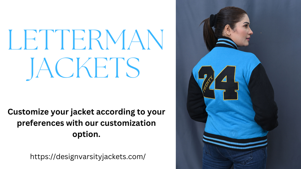 Personalized Letterman Jacket Women
