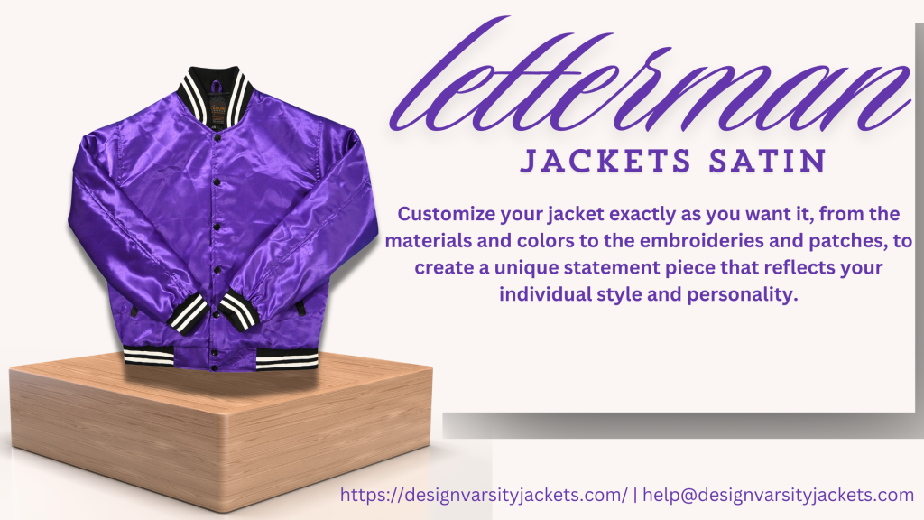 Letterman Jackets Satin