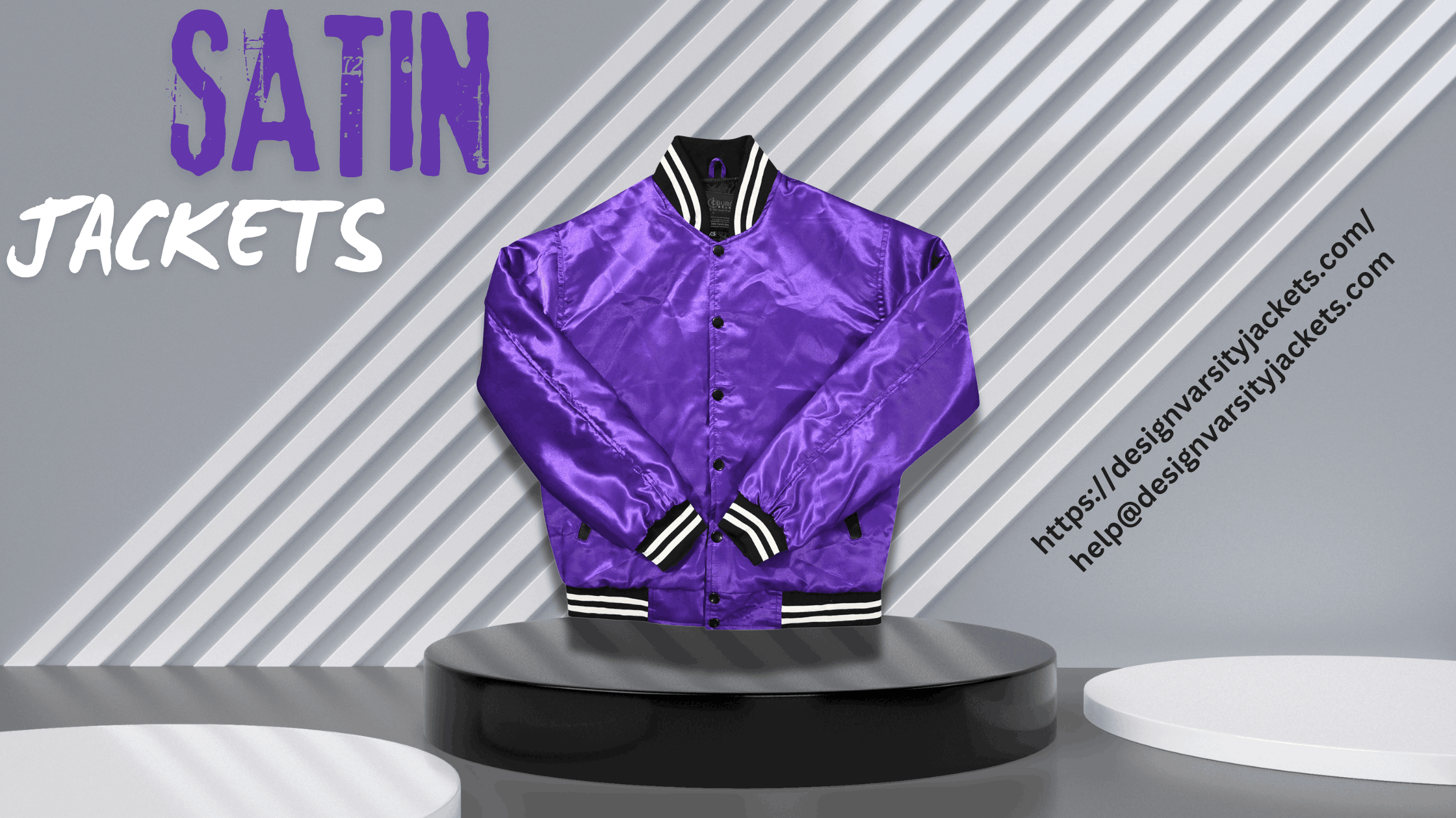 Satin Letterman Jacket