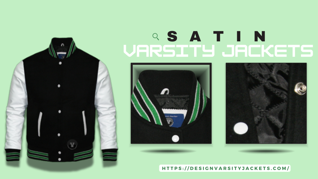 Women Varsity Jacket Leather