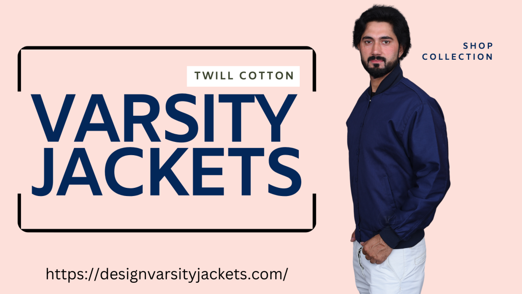 Men Varsity Jackets Twill Cotton