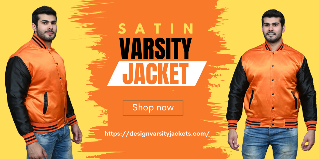 Blank Satin Varsity Jackets