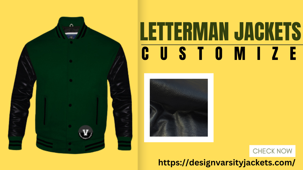 Women Varsity Jackets Leather Sleeves