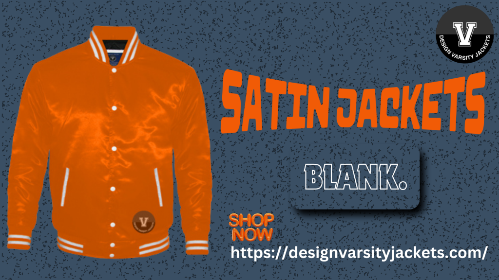 Blank Satin Varsity Jackets