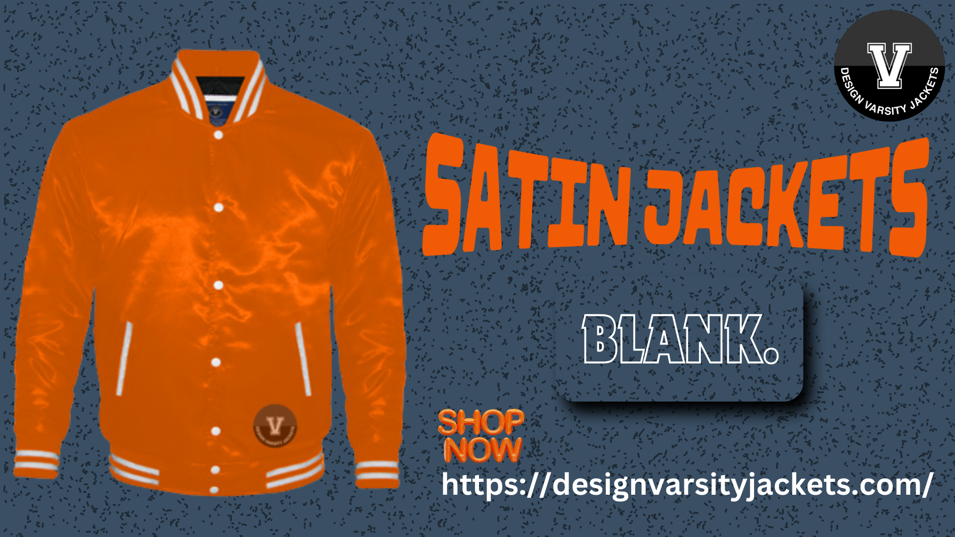 Blank Satin Varsity Jackets