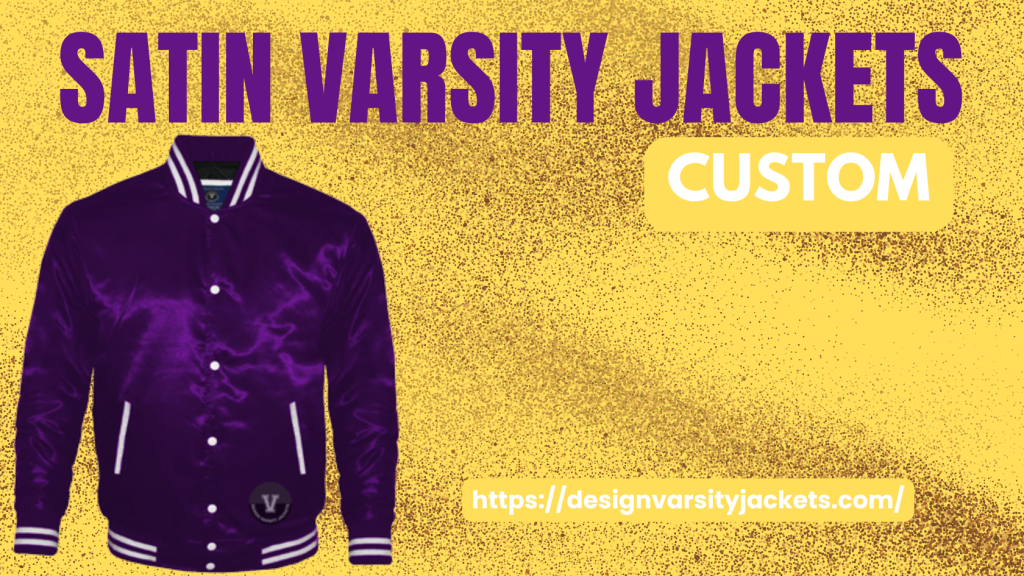 Women Satin Varsity Jackets