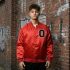 satin Letterman jacket