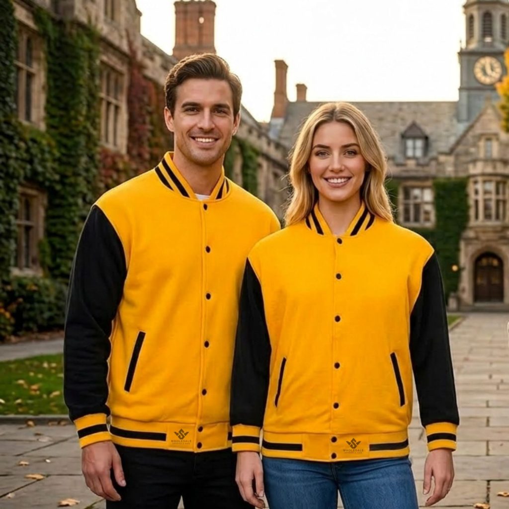 Fleece Varsity Jackets For Men And Women