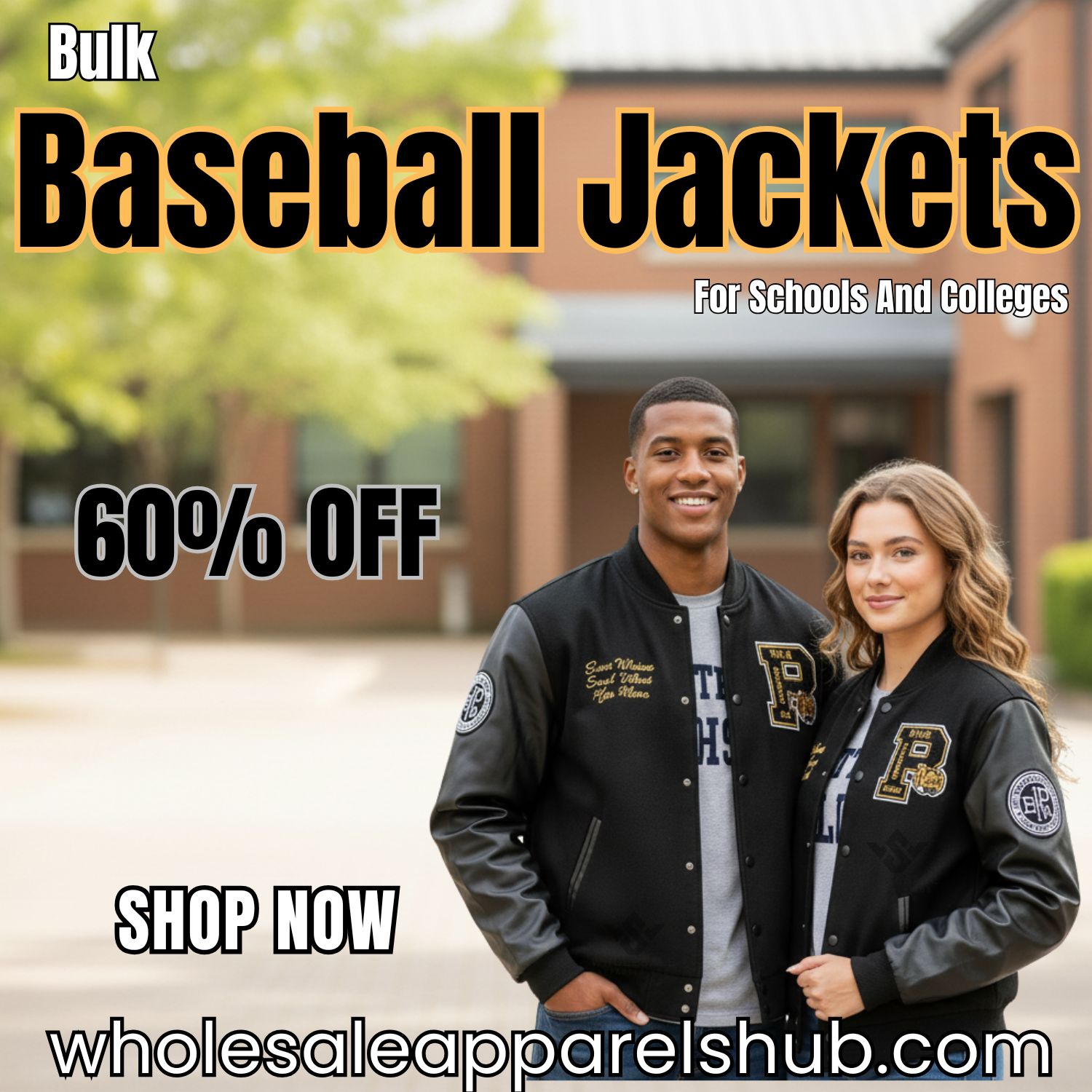Bulk Baseball Jackets For Schools And Colleges