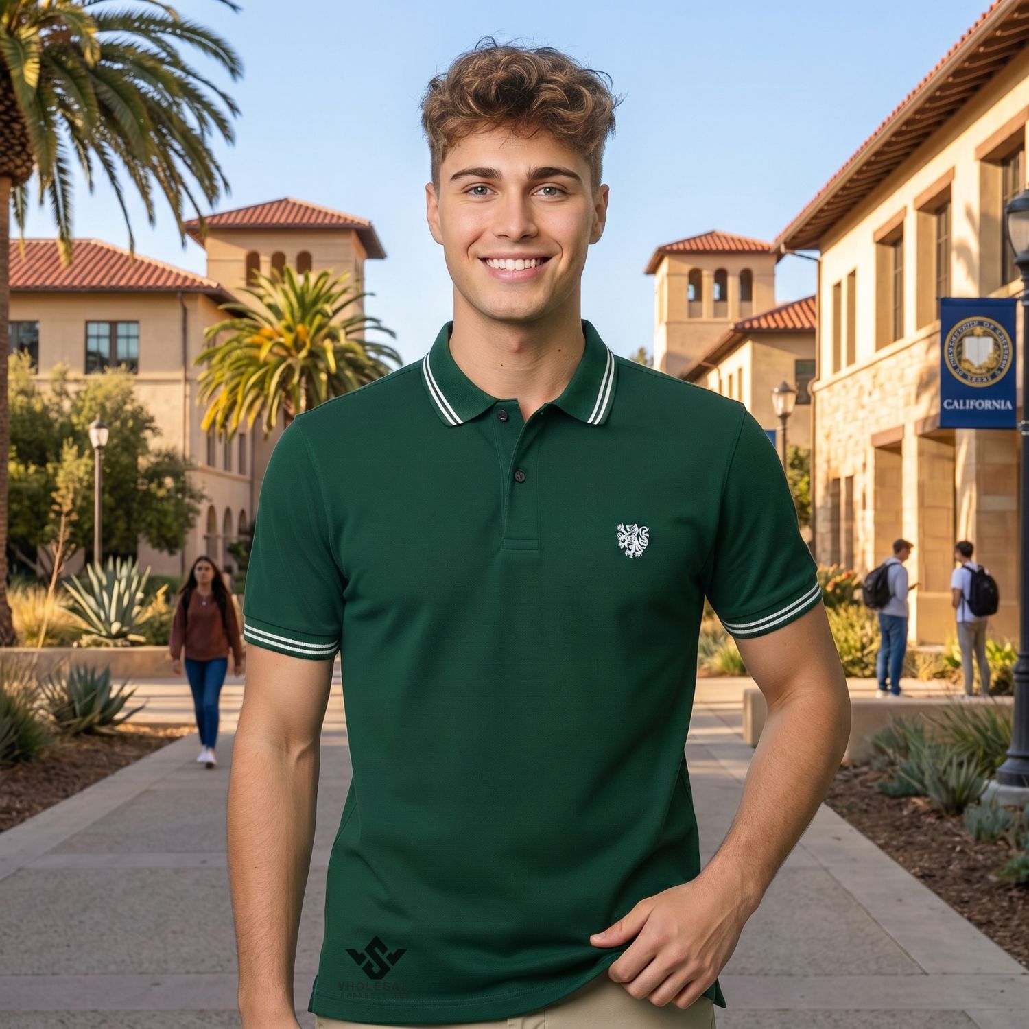 Discover premium polo shirts with custom embroidery for businesses, schools, sports teams, and clothing brands. Get wholesale pricing, private labeling,manufacturing, premium fabrics, and worldwide shipping.