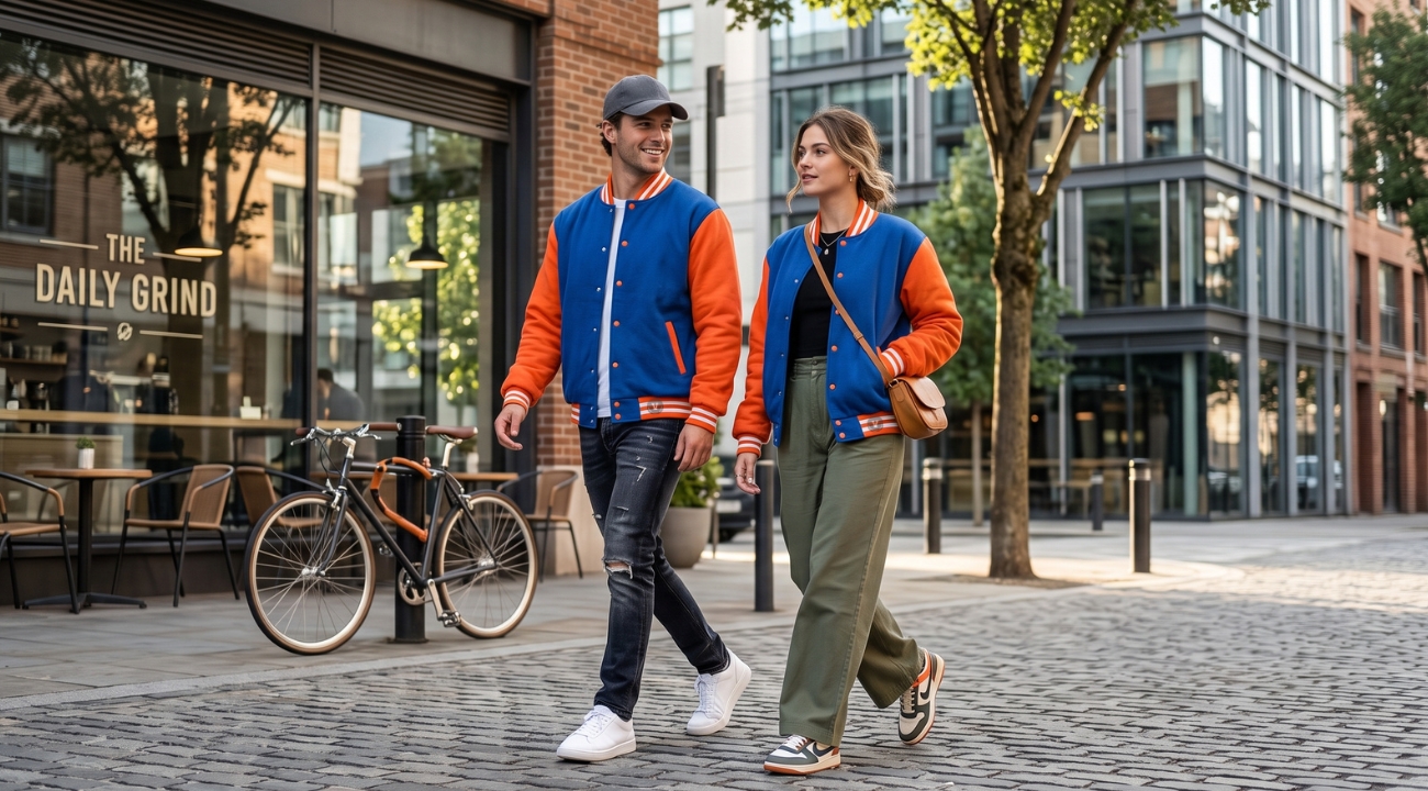 Cotton Baseball Jackets For Men And Women
