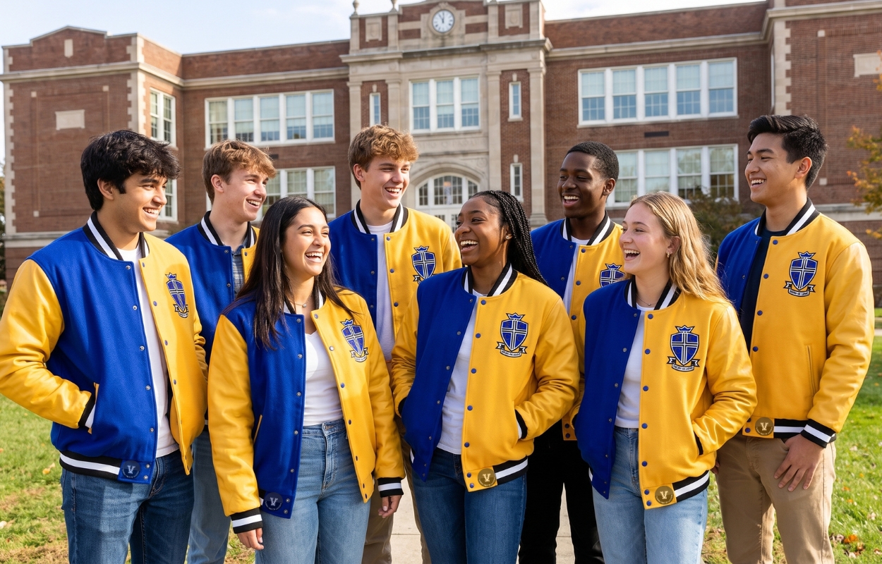 Varsity Jackets With Custom Retro
