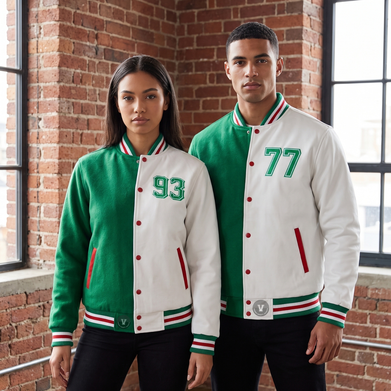 Stylish Wool Leather Varsity Jackets