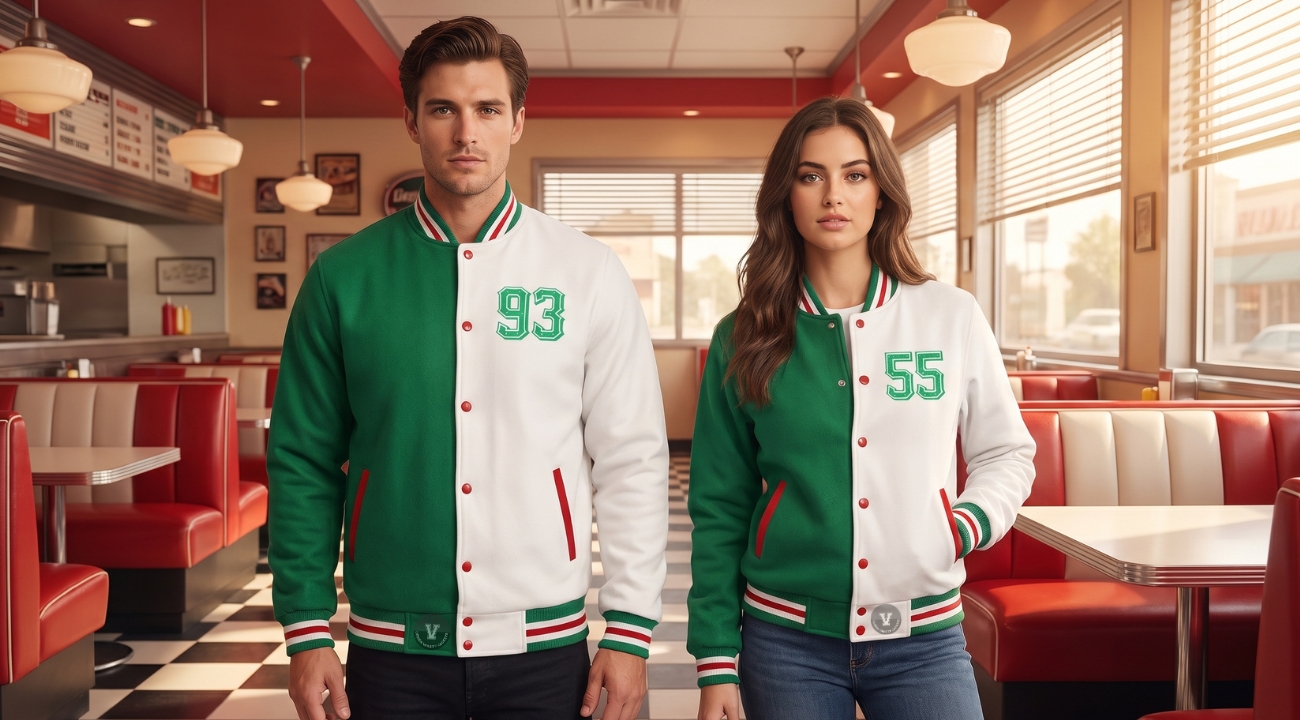 Stylish Wool Leather Varsity Jackets