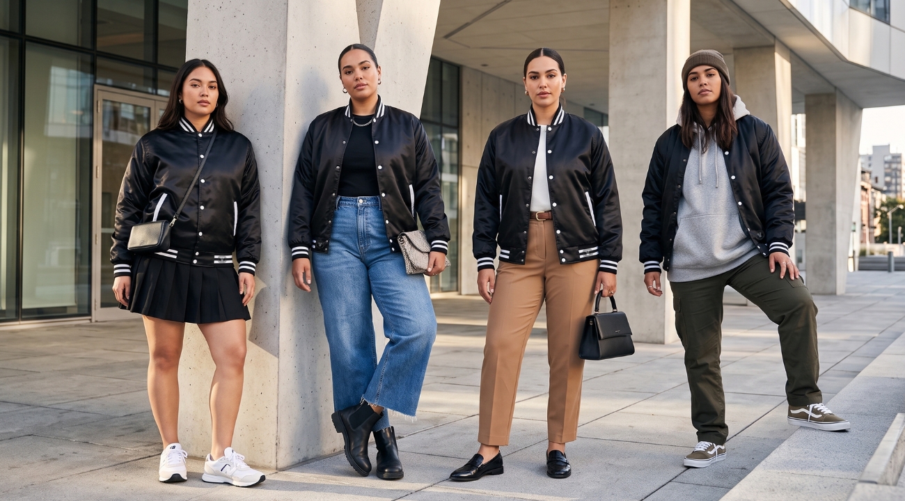 Varsity Jackets For Women Outfits