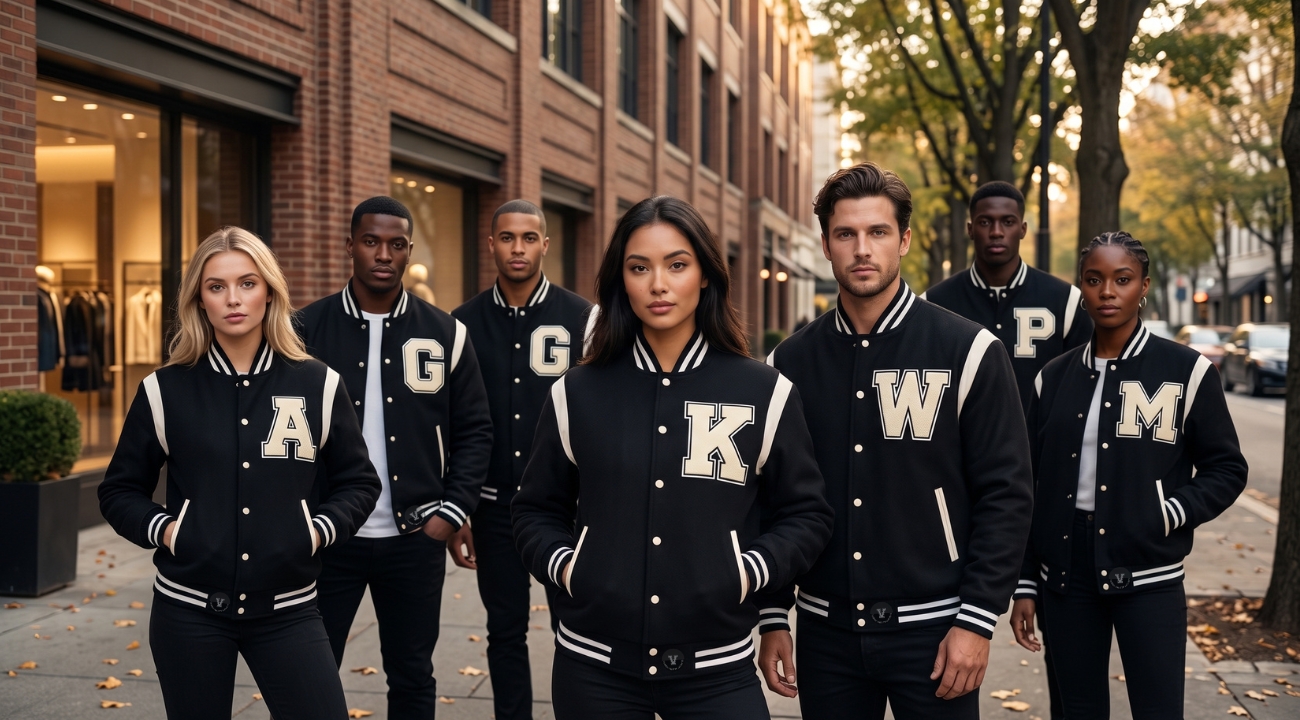 Wool Leather Varsity Jackets Custom