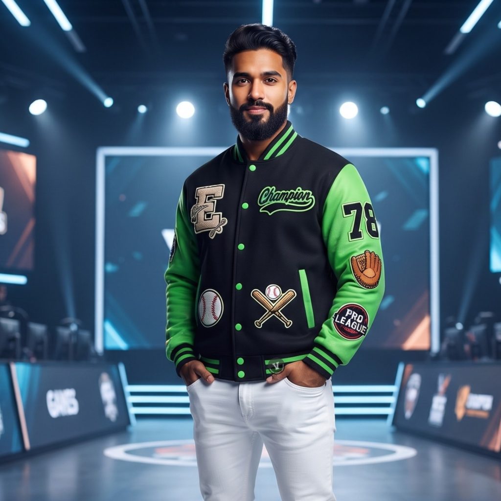 Esports Baseball Jackets Custom Design
